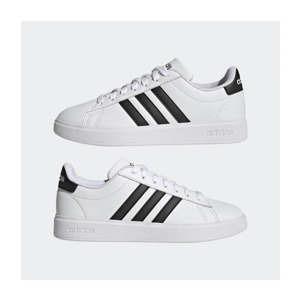 Adidas Women's Grand Court 2.0 White/Black/Black GW9214